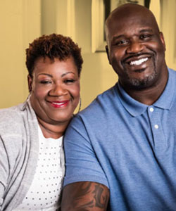 shaquille o'neal parents